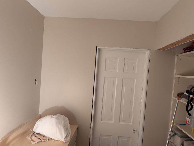 Interior after repair and painting